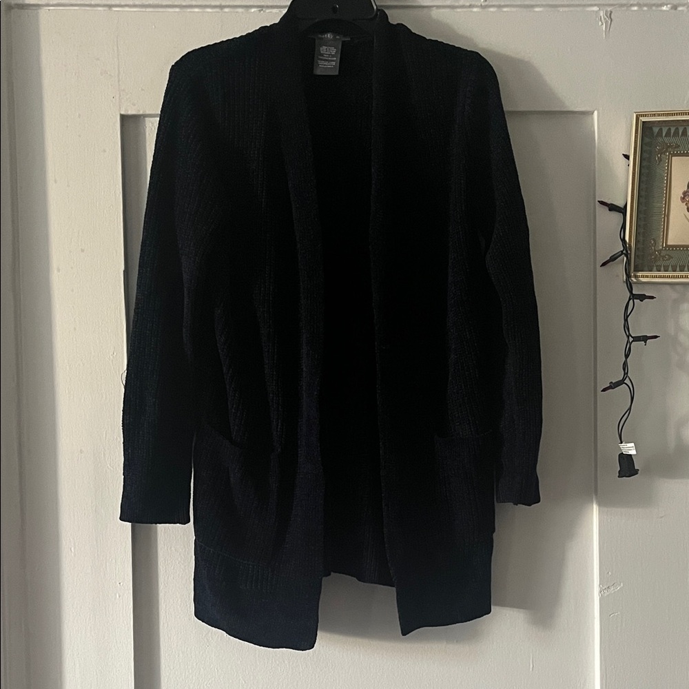 Matty M Deep Blue Knit Sweater